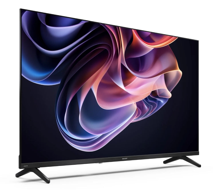 Sharp 40HF2265E, 40" LED GOOGLE телевизор, FHD 1920 x 1080, без рамка, 1 000 000:1, DVB-T/T2/C/S/S2, 2x8W високоговорителя, Dolby Digital, HDR10, Google Assistant, Google Cast, 3xHDMI (ARC/CEC)I, 3.5 мм жак за слушалки / линеен изход, USB, Wi-Fi, Bluetoot