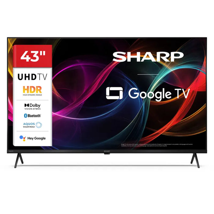 Телевизор Sharp 43HL4765E , 108 см, 3840x2160 UHD-4K , 43 inch, Android , LED , Smart TV