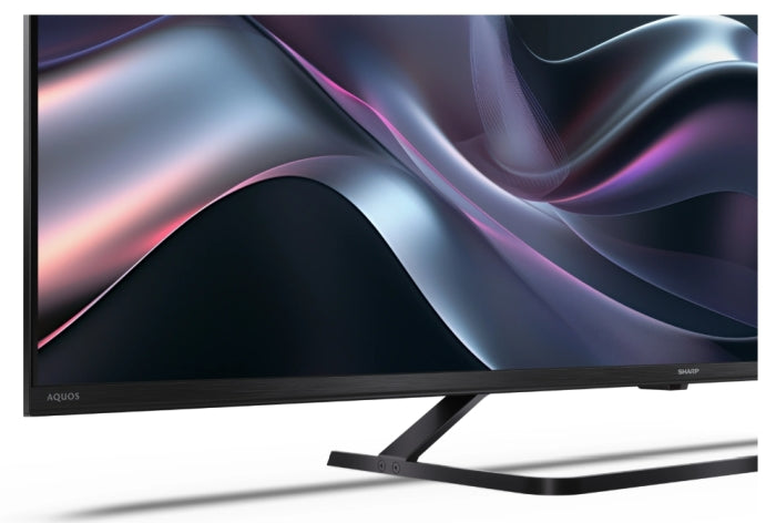 Sharp 55HP6265E, 55" QLED Google TV, 4K Ultra HD 3840x2160 без рамка, 1 000 000:1, AQUOS, DVB-T/T2/C/S/S2, Active Motion 1000, HDR10, Dolby Atmos, Dolby Vision, Google Assistant, Google Cast, HDMI 2.1 с eARC, 3.5 мм жак за слушалки / линеен изход, USB, Wi