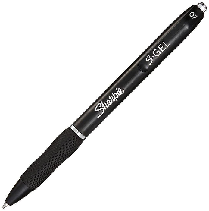 Гел химикалка Sharpie - 0.7 mm, черна
