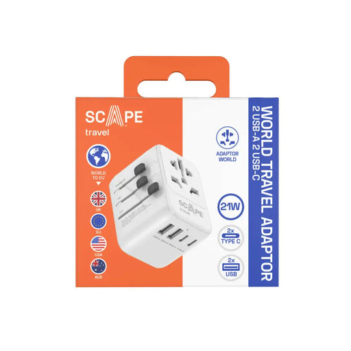 Щепсел крадец Scape Travel 621UC Пластмаса