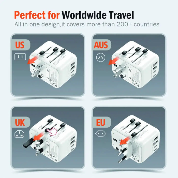 Щепсел крадец Scape Travel 621UC Пластмаса