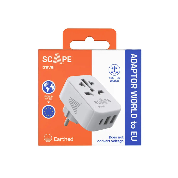 Щепсел крадец Scape Travel 830C-DE Пластмаса