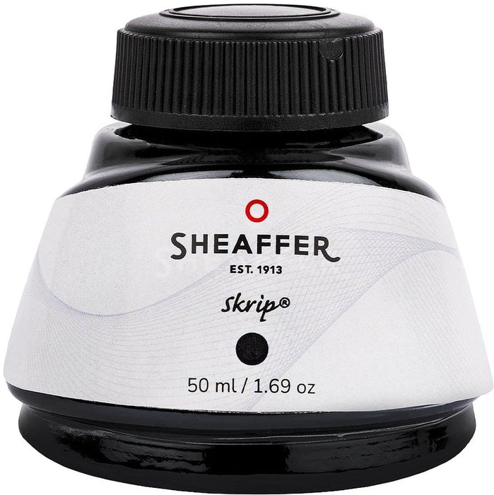 Мастилница Sheaffer Skrip - Черна, 50 ml
