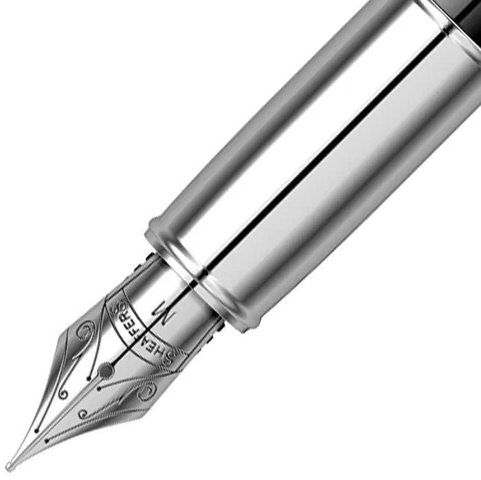 Писалка Sheaffer 100 - Glossy Black Lacquer/Chrome