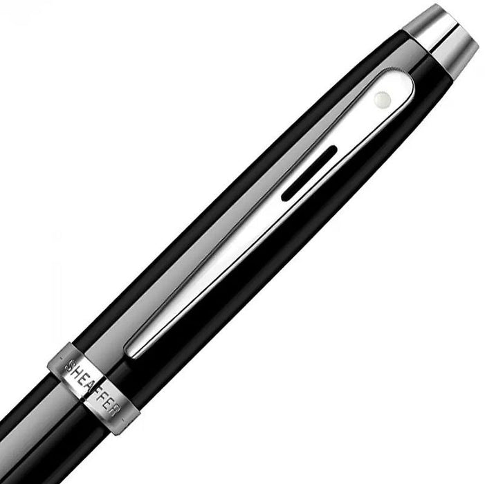 Писалка Sheaffer 100 - Glossy Black Lacquer/Chrome