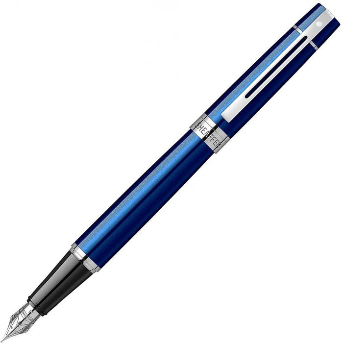 Писалка Sheaffer 300 - Glossy Blue Lacquer/Chrome