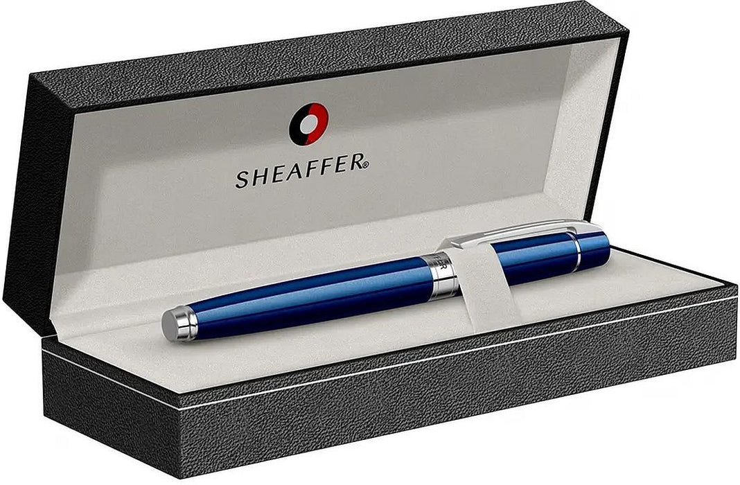 Писалка Sheaffer 300 - Glossy Blue Lacquer/Chrome