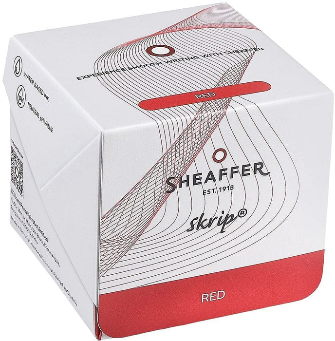 Мастилница Sheaffer Skrip - Червена, 50 ml