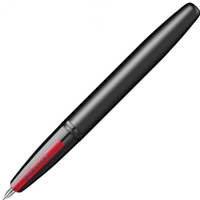 Писалка Sheaffer Icon - Matte Black Lacquer with Red PVD Trims, M