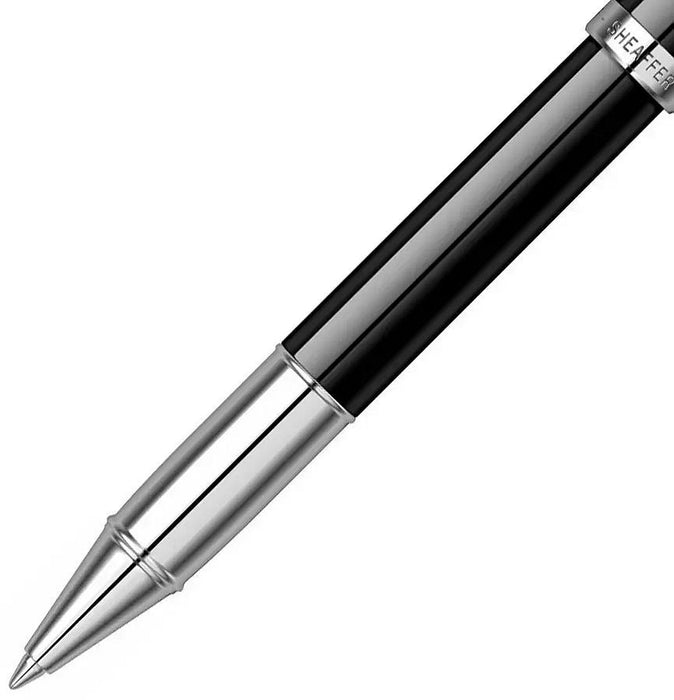 Ролер Sheaffer 100 - Glossy Black Lacquer/Chrome