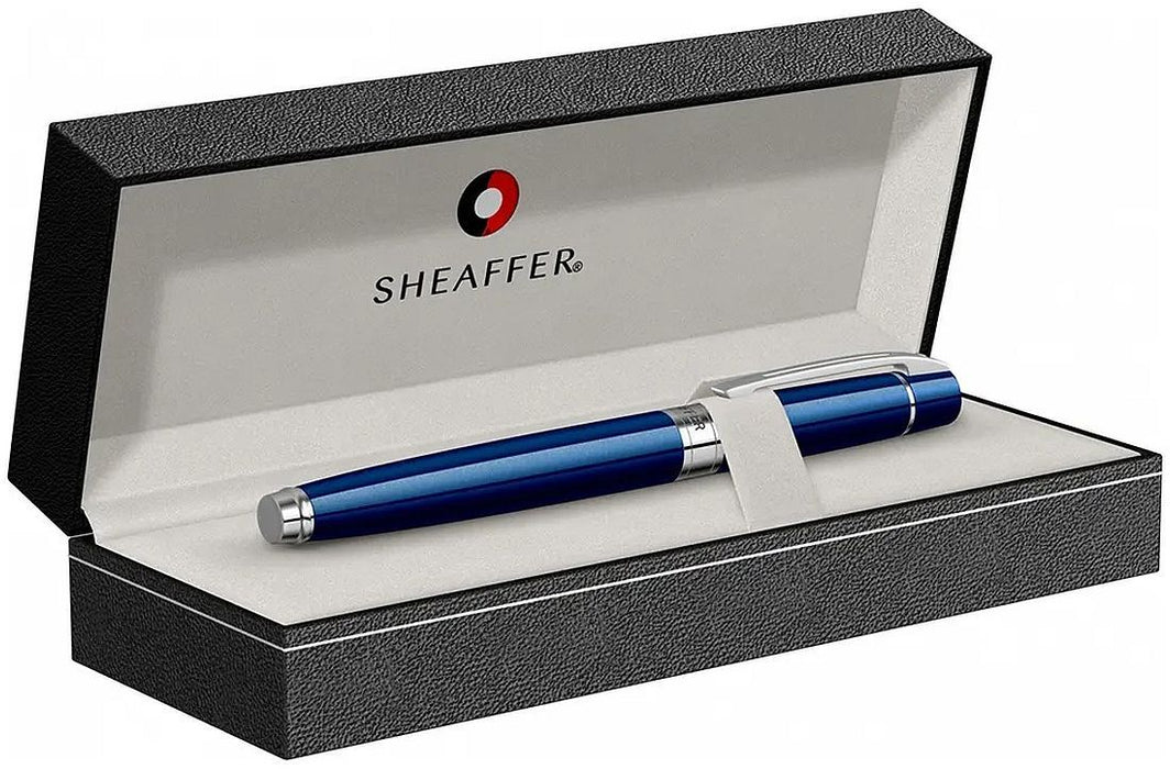 Ролер Sheaffer 300 - Glossy Blue Lacquer/Chrome
