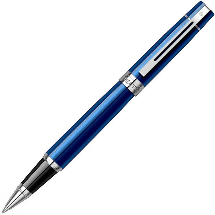 Ролер Sheaffer 300 - Glossy Blue Lacquer/Chrome