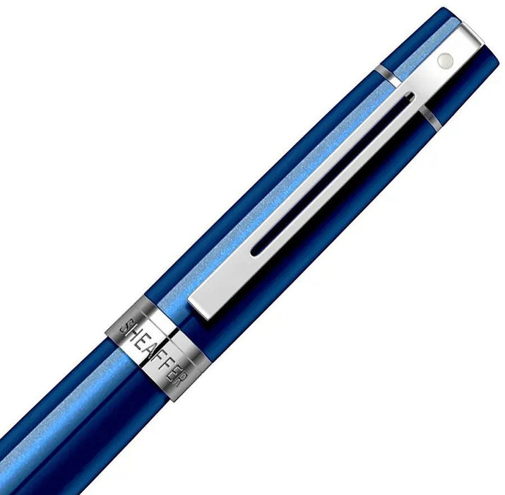 Ролер Sheaffer 300 - Glossy Blue Lacquer/Chrome
