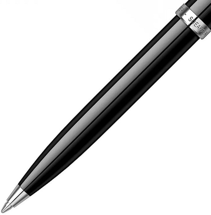 Химикалка Sheaffer 100 - Glossy Black Lacquer/Chrome
