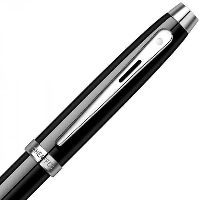 Химикалка Sheaffer 100 - Glossy Black Lacquer/Chrome