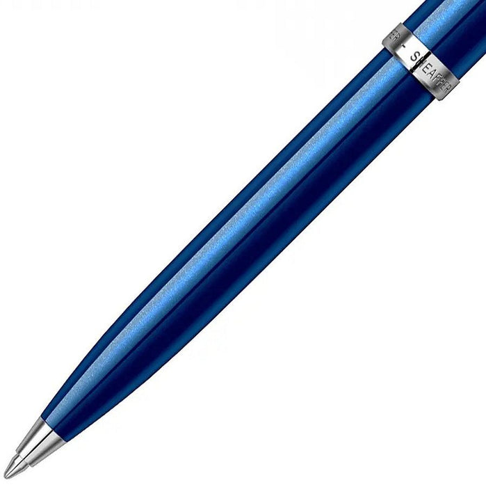 Химикалка Sheaffer 100 - Glossy Blue Lacquer/Chrome