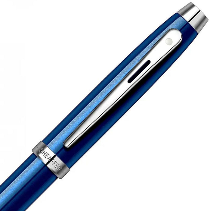 Химикалка Sheaffer 100 - Glossy Blue Lacquer/Chrome