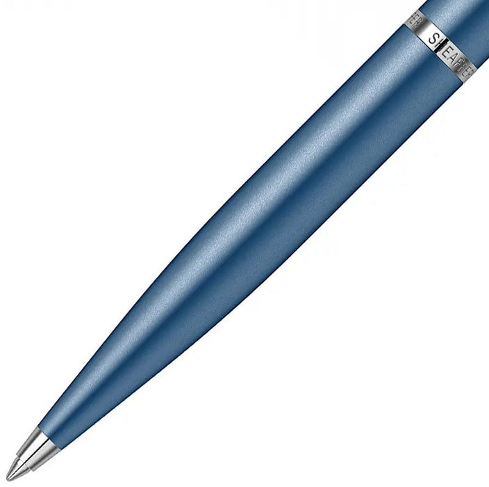 Химикалка Sheaffer VFM - Neon Blue Chrome Trim