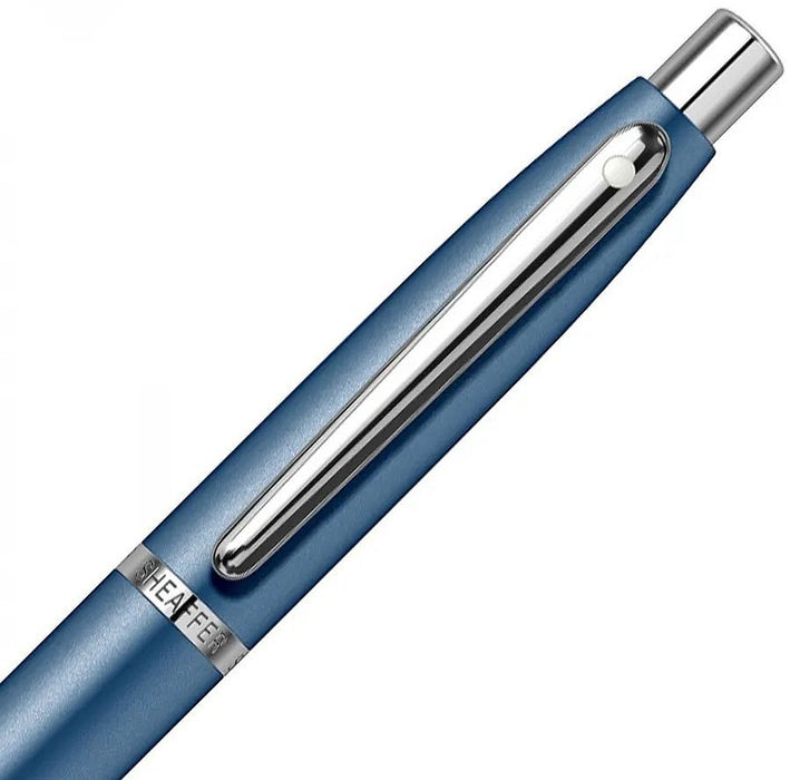 Химикалка Sheaffer VFM - Neon Blue Chrome Trim