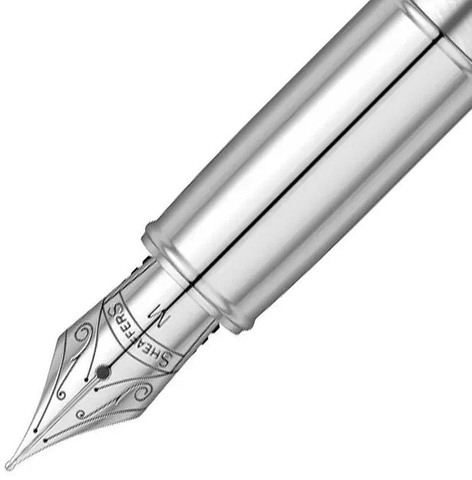 Комплект писалка и ролер Sheaffer 100 - Brushed Chrome