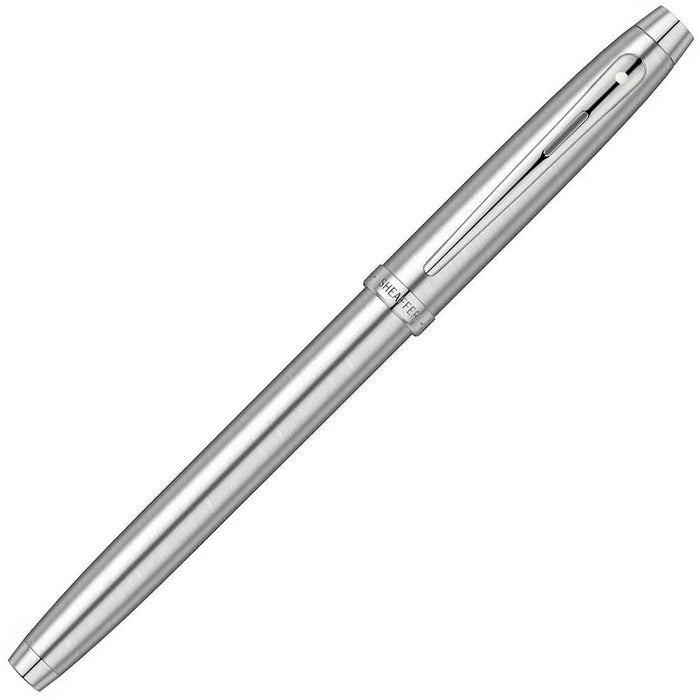 Комплект писалка и ролер Sheaffer 100 - Brushed Chrome