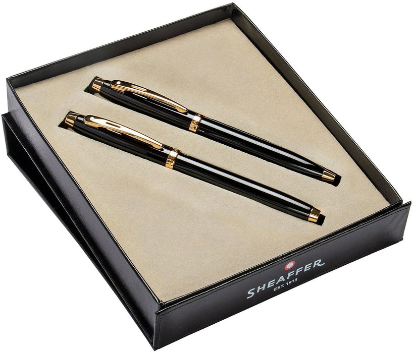 Комплект химикалка и ролер Sheaffer 100 - Glossy Black