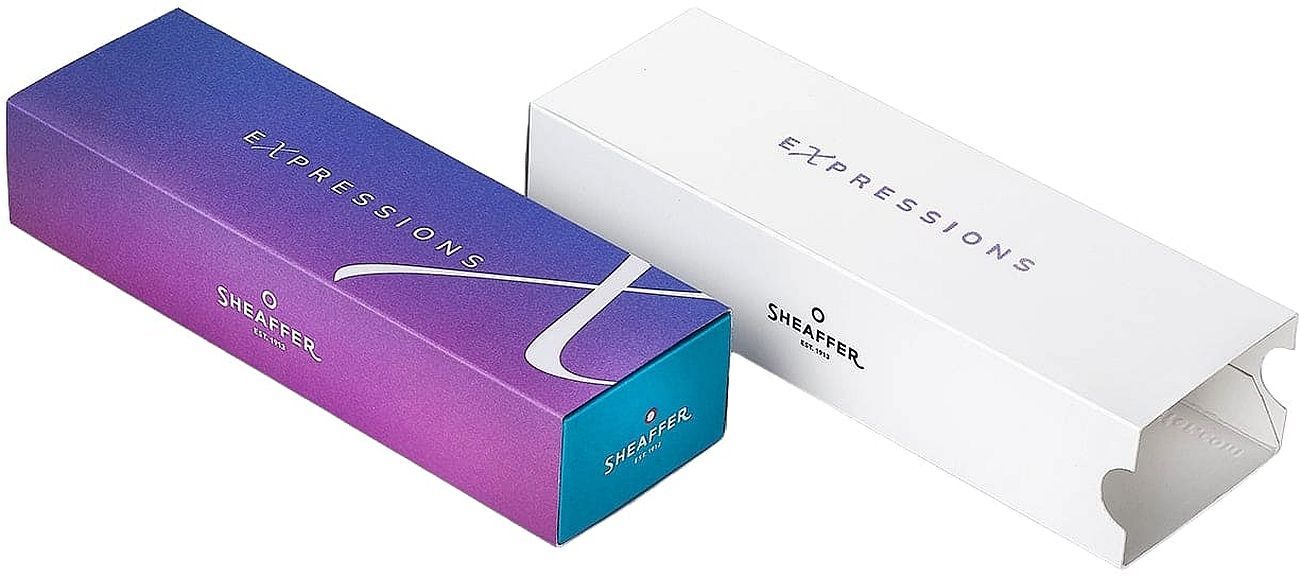 Писалка Sheaffer Expressions - Blue and Purple Pearlised Gradient, M