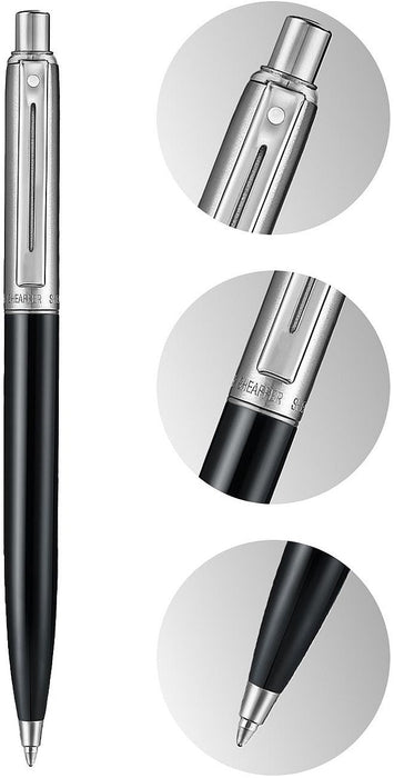 Химикалка Sheaffer Sentinel - Gloss Black With Chrome Trim
