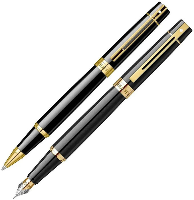 Комплект писалка и ролер Sheaffer 300 - Glossy Black