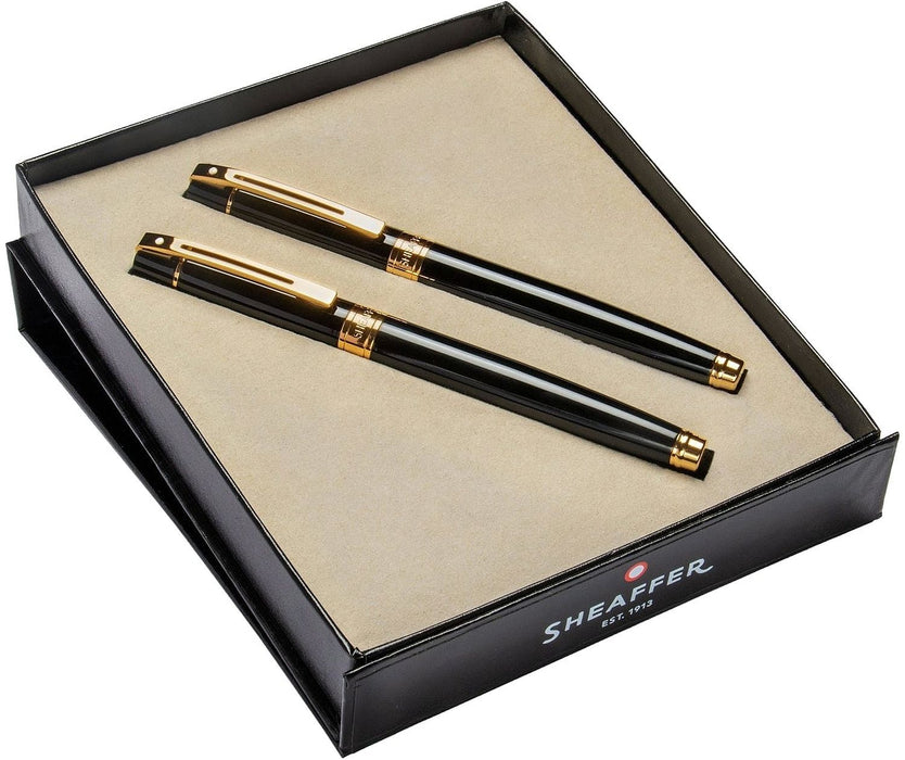 Комплект писалка и ролер Sheaffer 300 - Glossy Black