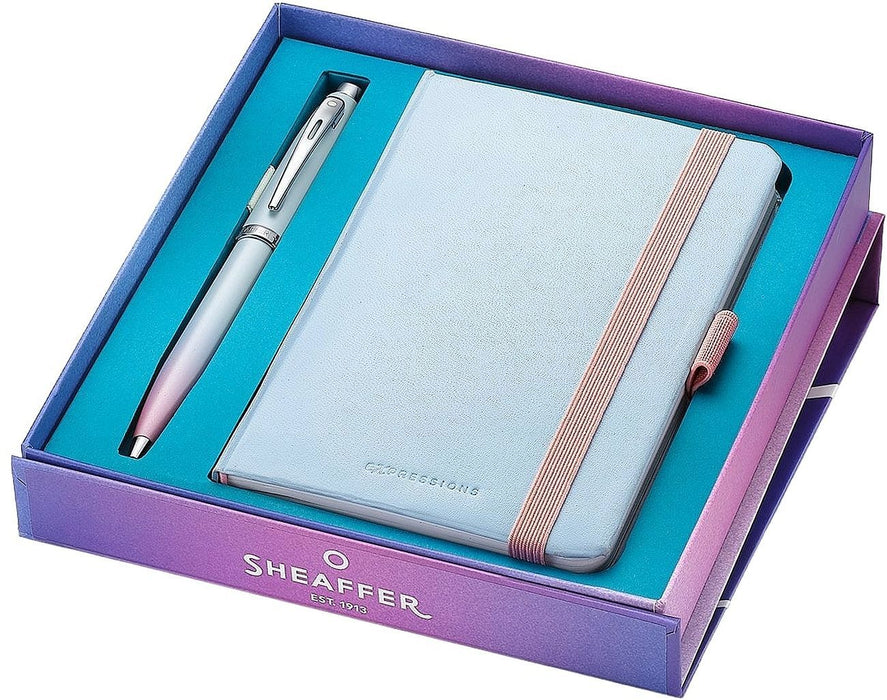 Комплект химикалка Sheaffer Expressionss - Pearlised Gradient, с тефтер