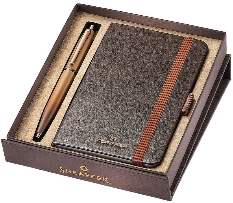 Комплект химикалка Sheaffer VFM - Coffe Edition, с тефтер