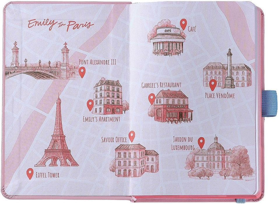 Комплект химикалка Sheaffer Emily in Paris - Pink Matte, с тефтер
