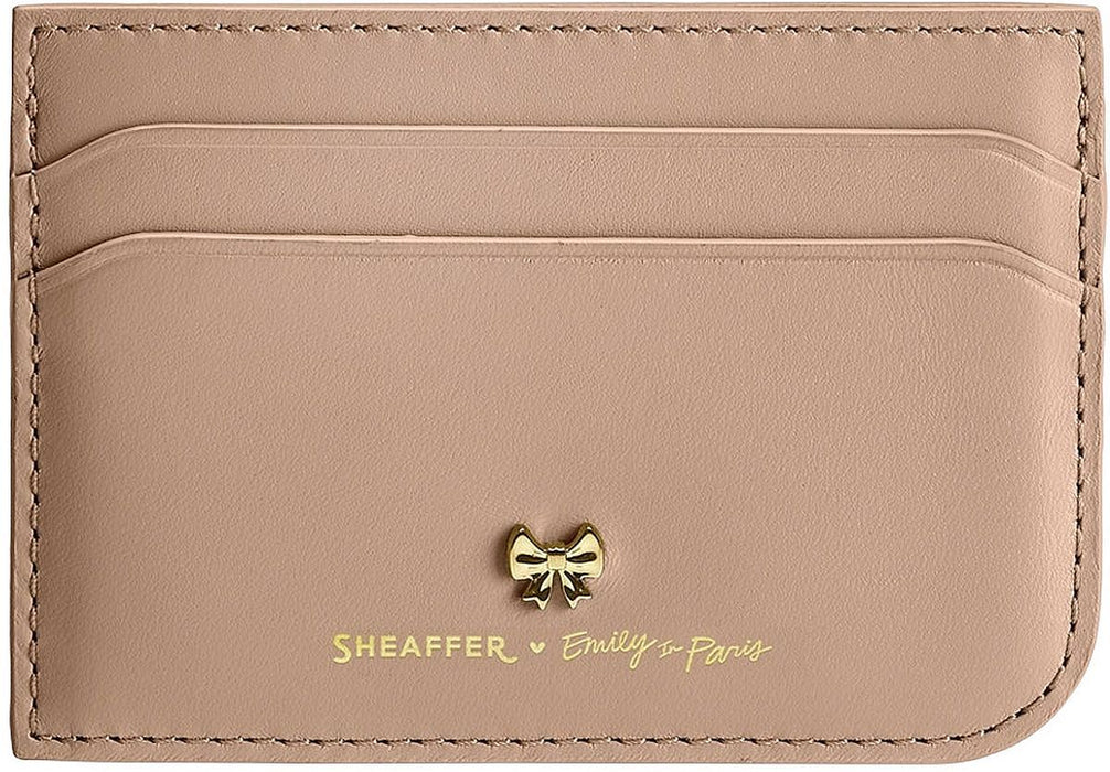 Комплект химикалка Sheaffer 100 - Emily in Paris, с калъф за карти и документи