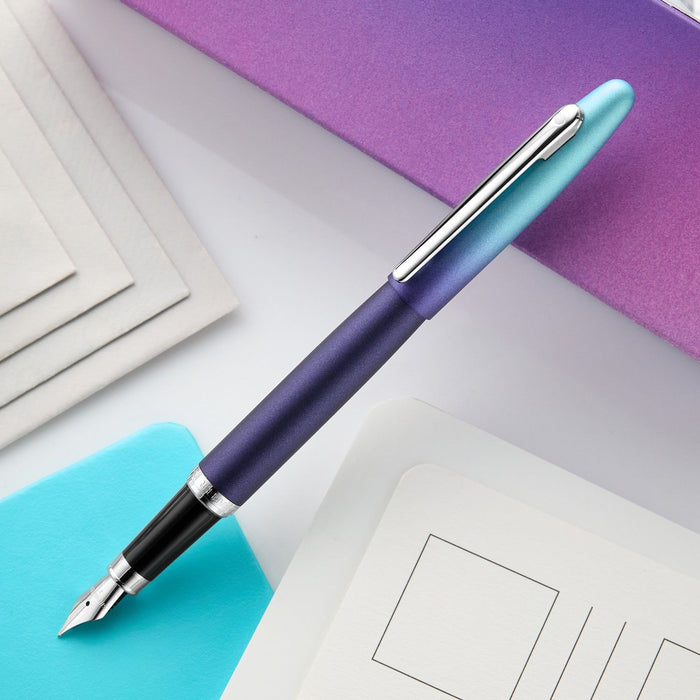 Писалка Sheaffer Expressions - Blue and Purple Pearlised Gradient, F