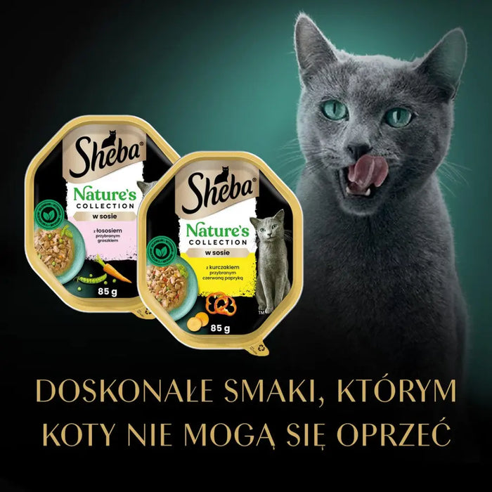 SHEBA Nature’s Collection Mix - мокра храна за котки