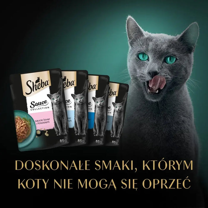 SHEBA Sauce Collection Fish flavors collection - мокра