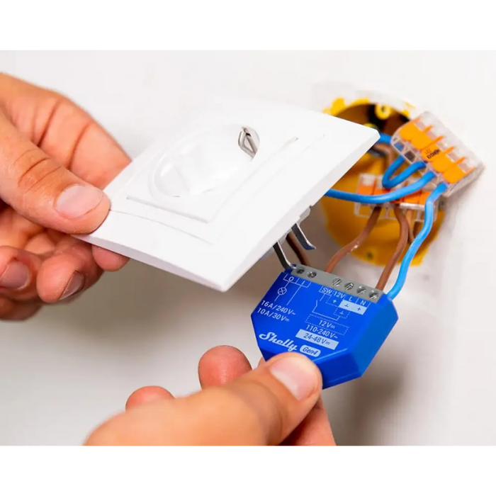 SHELLY 1 Gen4 Smart switch Blue 2 бр