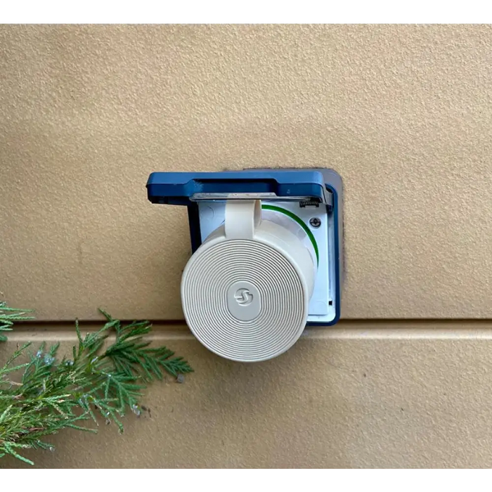 SHELLY Outdoor Plug S Gen3 интелигентен щепсел Mocha