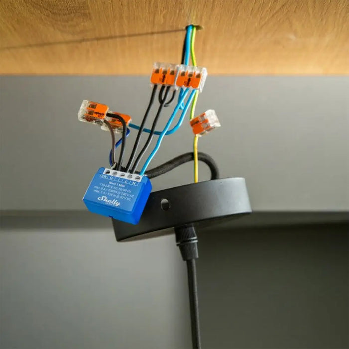 Shelly Qubino Wave 1 Mini Smart Switch Син