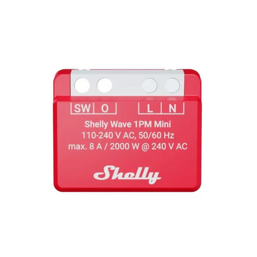 Shelly Wave 1PM Mini LR Умно Z-Wave реле