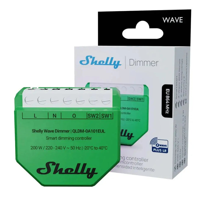 Shelly Wave Dimmer EU LR интелигентен контролер за димиране