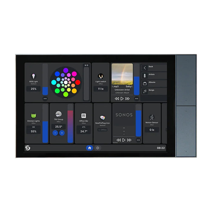 Контролен панел 10.1” Shelly Wall Display XL WiFi/BLU (сив)