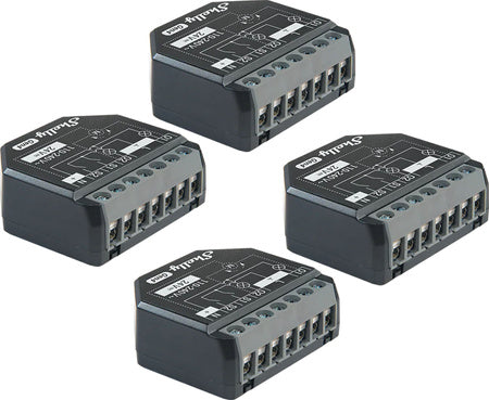 Комплект от 4 Shelly 2PM Gen4 Zigbee/Matter контролера