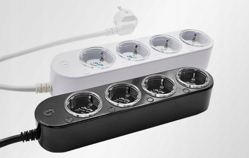 Умен разклонител Shelly Power Strip 4 Gen4 бял