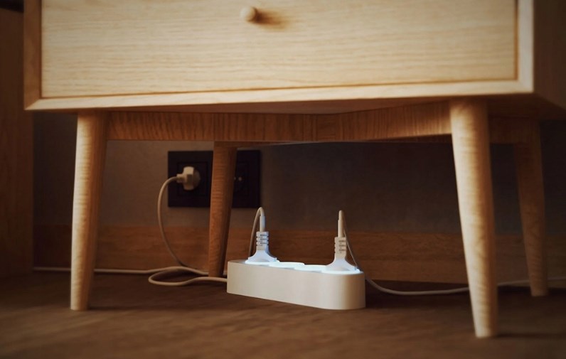 Умен разклонител Shelly Power Strip 4 Gen4 бял