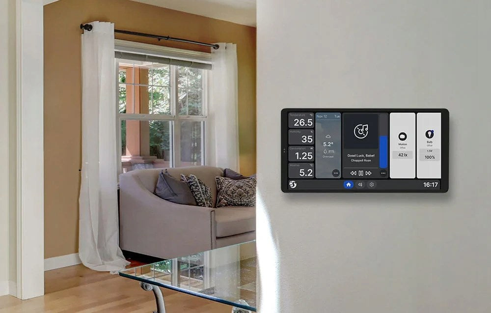Стенен панел Shelly Wall Display X2i, черен