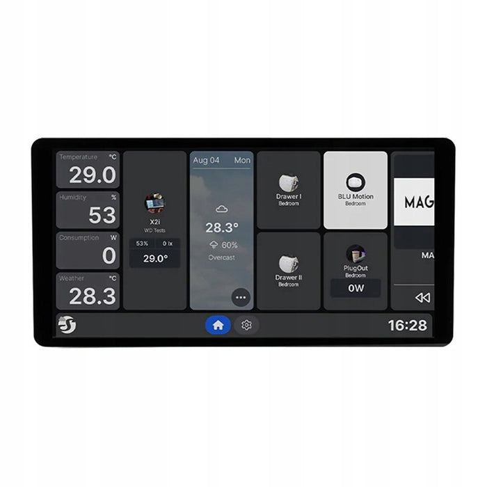 Стенен панел Shelly Wall Display X2i, черен