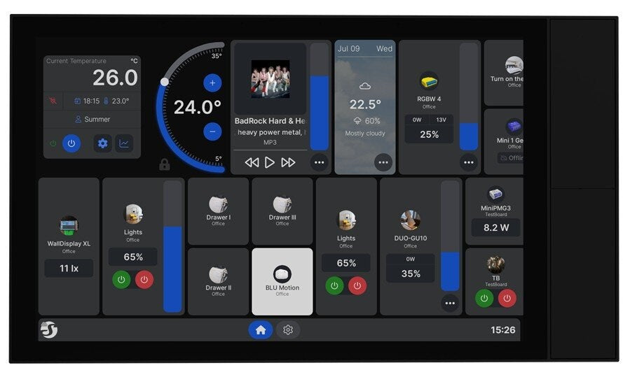 Стенен панел Shelly Wall Display XL, черен